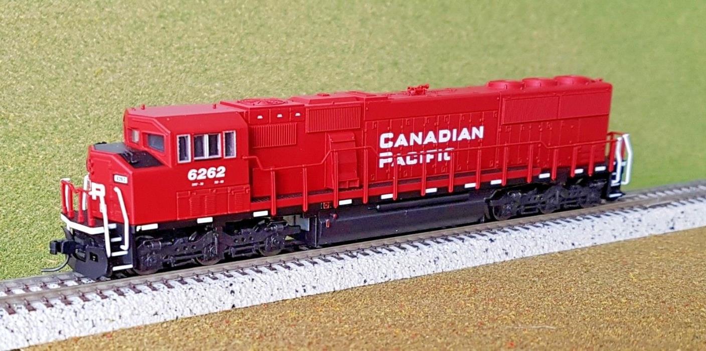 ATLAS 1/160 N SCALE SD-60M CANADIAN PACIFIC RD # 6262 NCE FOR DCC # 40002077 F/S