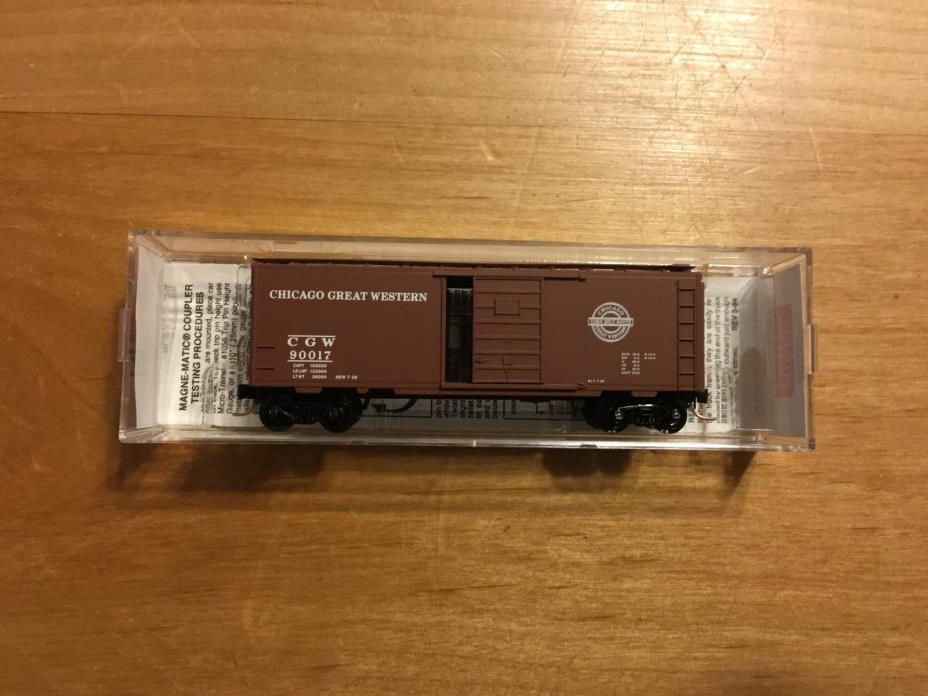 N Scale Micro-Trains 20950 Chicago Great Western CGW 40' Standard Boxcar #91099