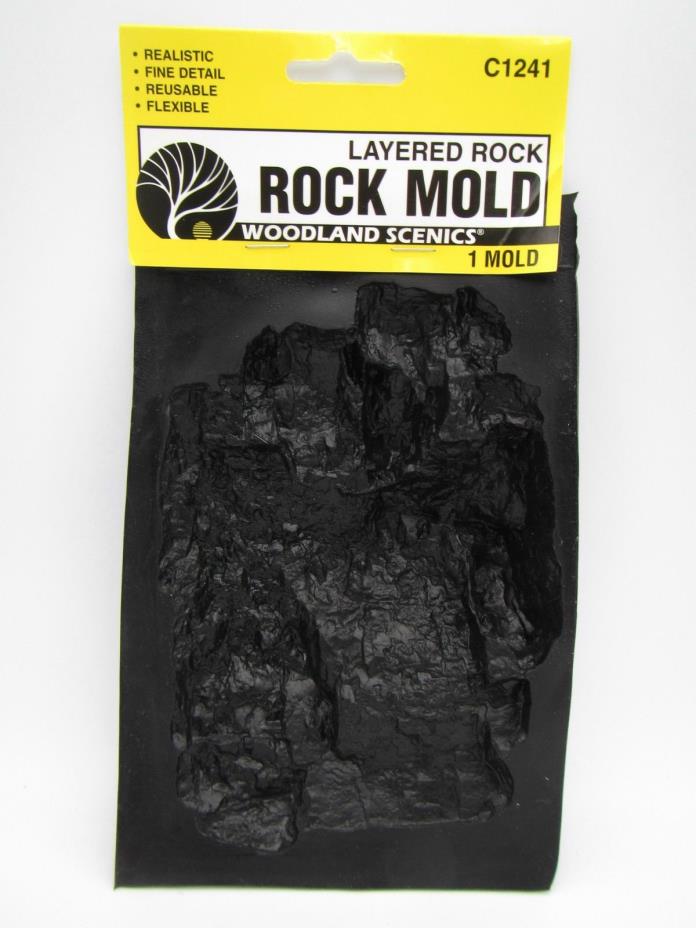 Woodland Scenics C1241 Rubber Rock Mold 