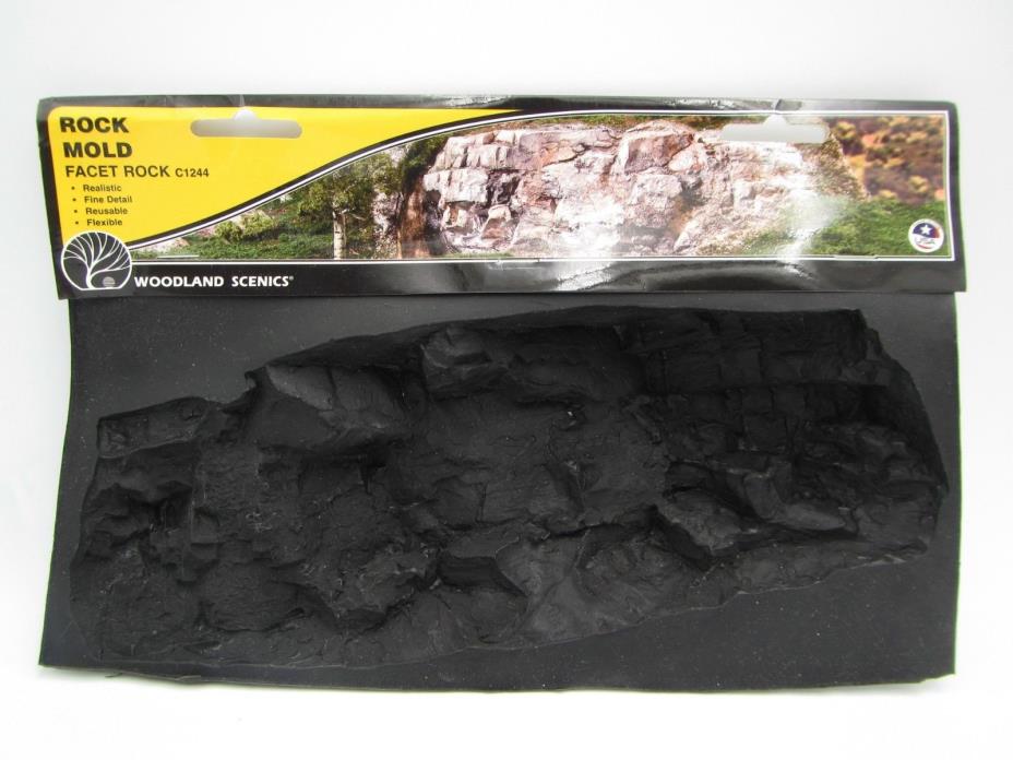 Woodland Scenics C1244 Rubber Rock Mold 