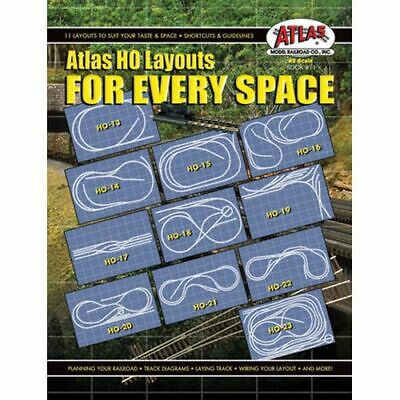 Atlas 11 Book - Atlas HO Layouts For Every Space, Level 2, 11 Layouts