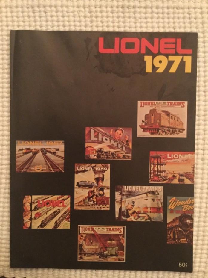 1971 LIONEL CATALOG