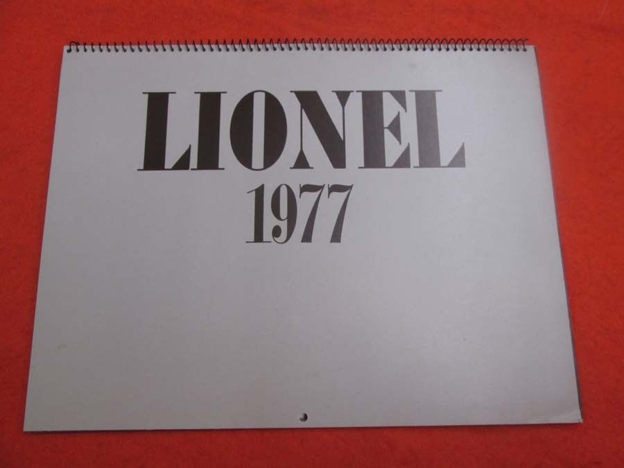 1977 Lionel Calendar