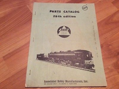 1968 AHM Toy  Trains parts Catalog
