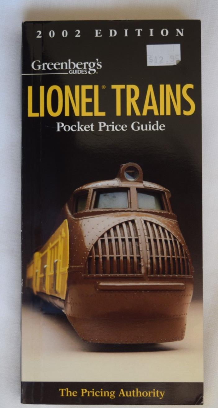 2002 EDITION LIONEL TRAINS POCKET PRICE GUIDE