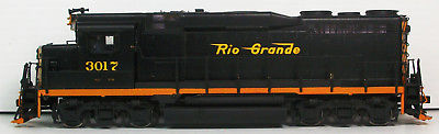 S Scale Brass Greenbrier Models D&RGW GP-30 Low Hood-Painted/DCC/Sound