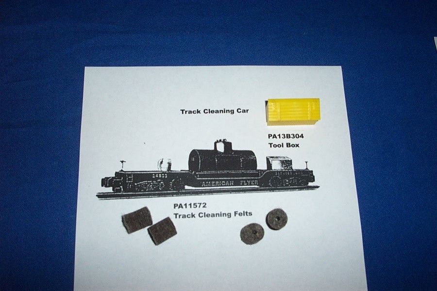 American Flyer Parts - PA11572 Track Cleaning Felts - 4 pcs #126