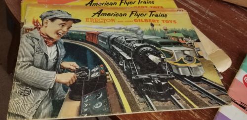 ANTIQUE 1953 AMERICAN FLYER TRAIN CATALOG AUTHENTIC GILBERT COMPLETE