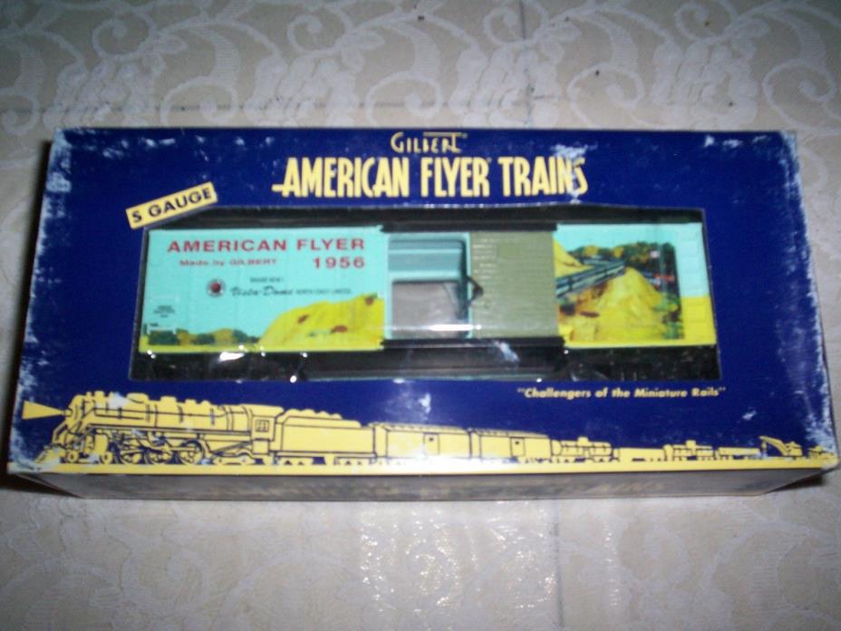 American Flyer #48826 1956 Catalog Art Box Car