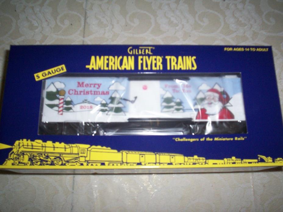 American Flyer #44129 2018 Christmas Box Car