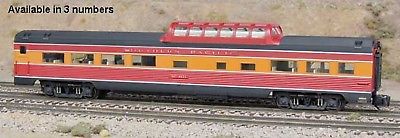 S Scale American Models 10 Car Southern Pacific Budd Passenger Set (Scale)