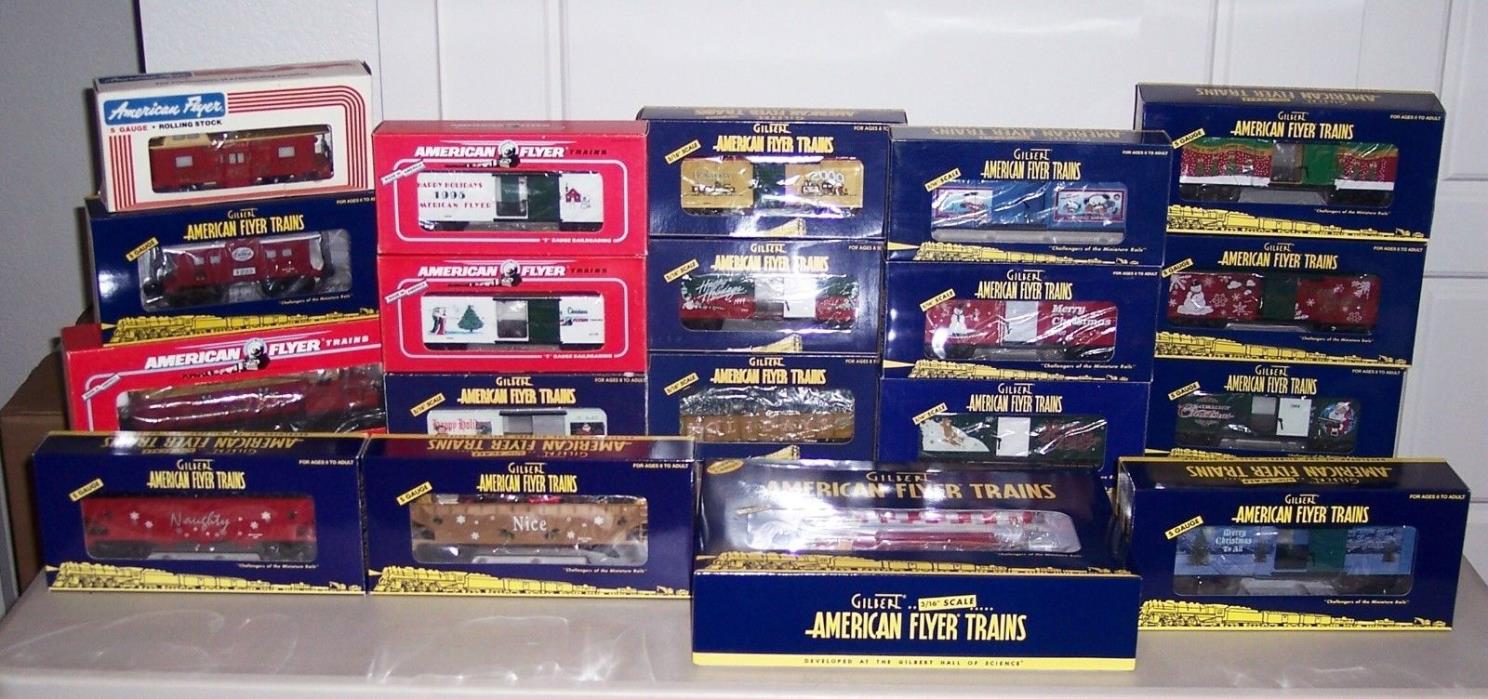 American Flyer Christmas Car Collection - Mint