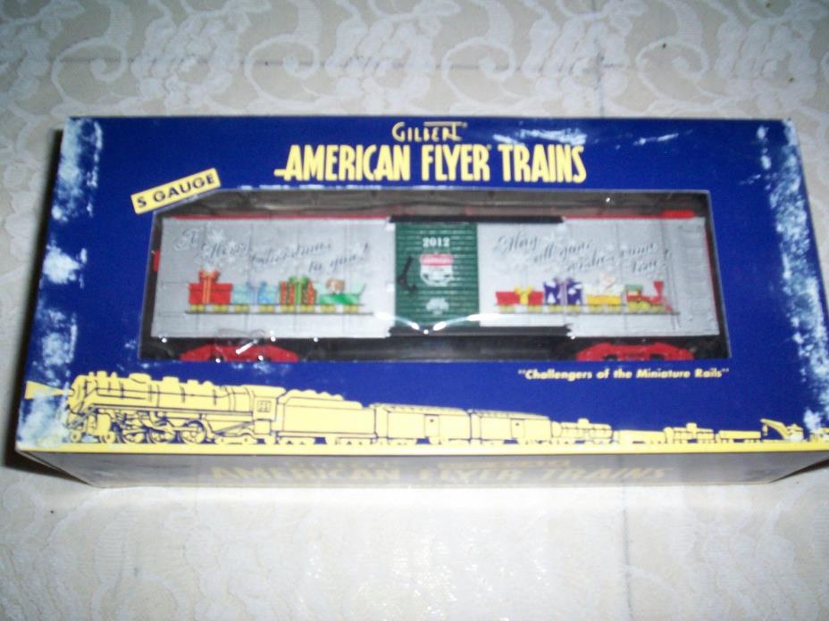 American Flyer #48825 2012 Christmas Box Car
