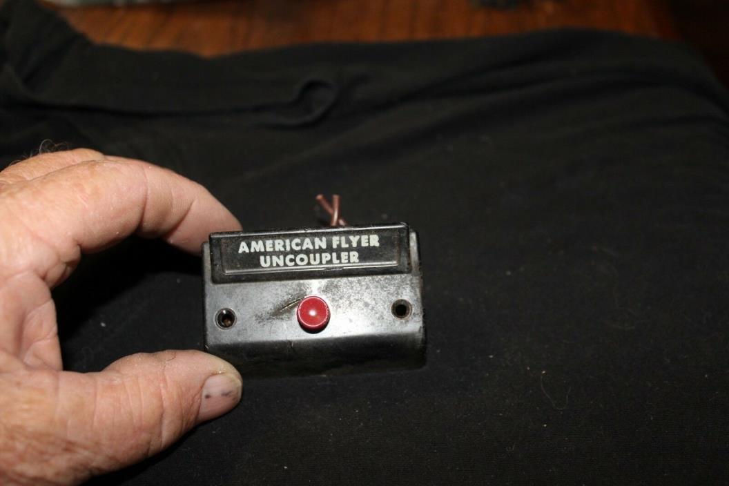 American Flyer S Scale Uncoupler Button Switch Actuator, used, good condition