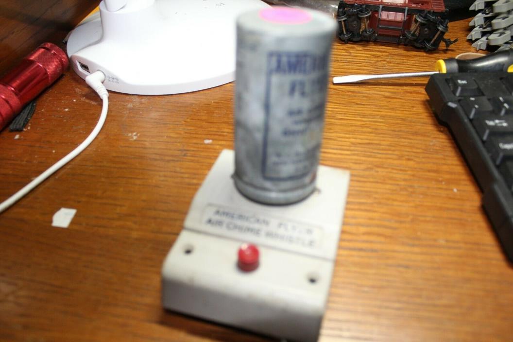 AMERICAN FLYER  Air chime whistle, Used, (953)