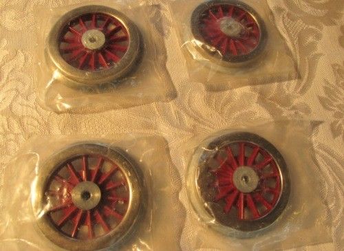 4 BOWSER REPRODUCTION DRIVE WHEELS FOR LIONEL  Steam Engine