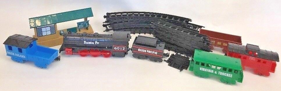 Eztec Train Set Santa Fe Express Working Sounds New No Box