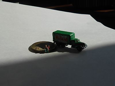 Z SCALE WILLARD TRUCK  AUTO/VEHICLE CASTMETAL FOR MARKLIN TRAIN LAYOUT