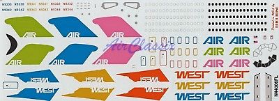 Decals: 1/144 Douglas DC-9 Air West by Flightline