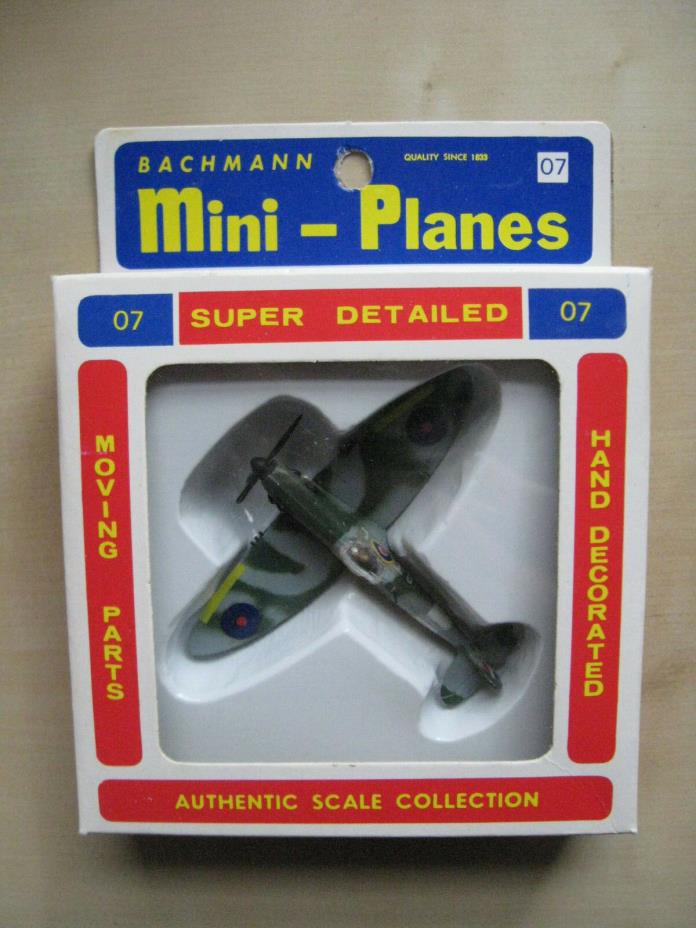 1960's Bachmann Mini Planes #07 SPITFIRE
