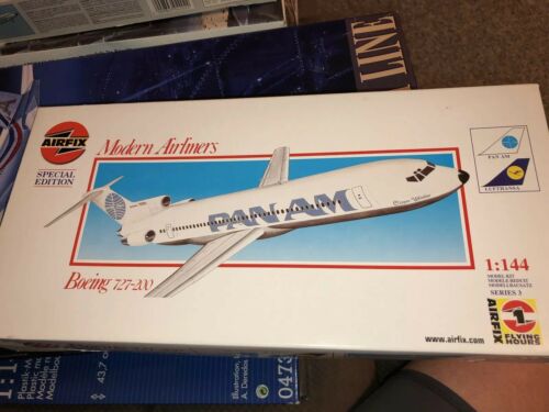 Airfix Pan Am Boeing 727-200 plastic model kit Sealed 1:144 scale