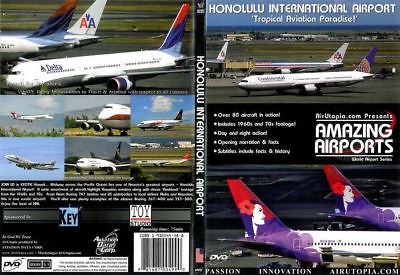 AD25 Honolulu Hawaii Airport Airplane Aviation Video DVD 75 Minutes