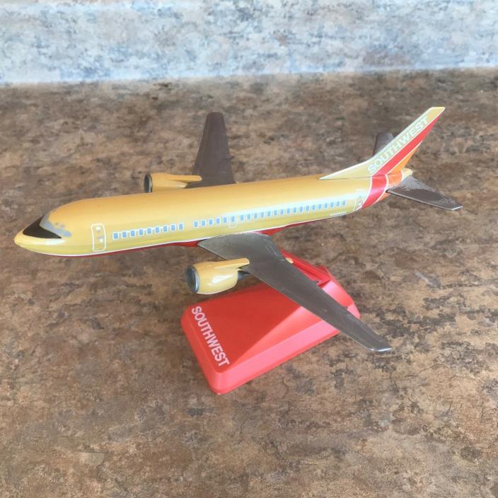 Retired Southwest Airlines Boeing 737-500 N503SW Plastic Model on Stand