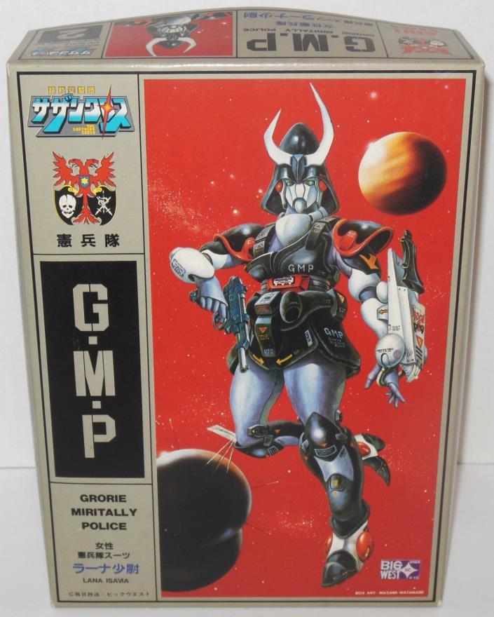 G.M.P. Grorie Miritally Police Lana Isavia Anime Southern Cross Big West 1/12