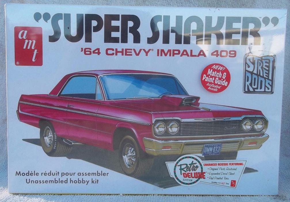 1964 Chevrolet Impala SS Super Sport 1/25 Scale Plastic Model Kit
