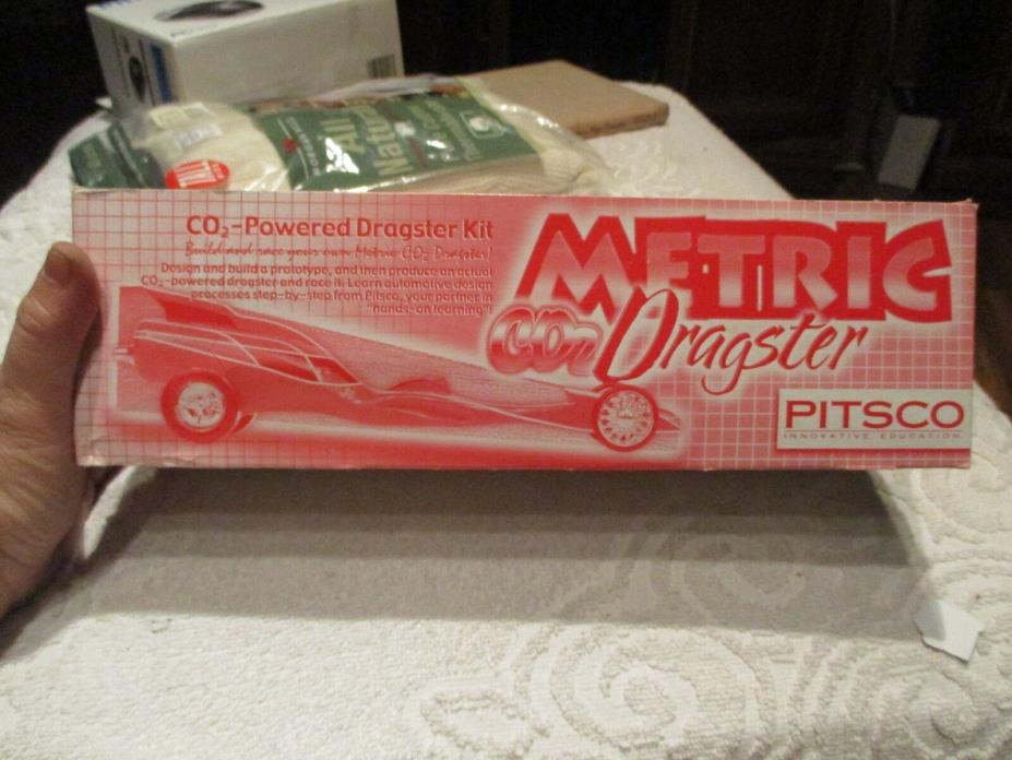 PITSCO metric dragster kit kid built 1977 soap box Derby