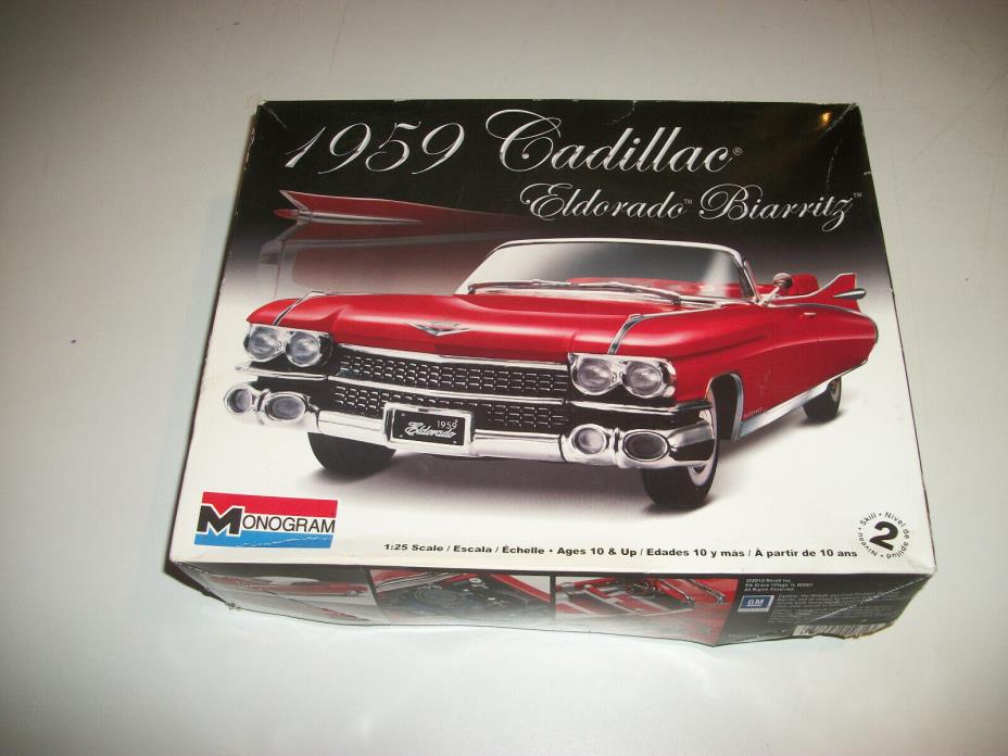 MONOGRAM 1959 CADILLAC ELDORADO BIARRITZ FROM 2010 AS PICTURED!