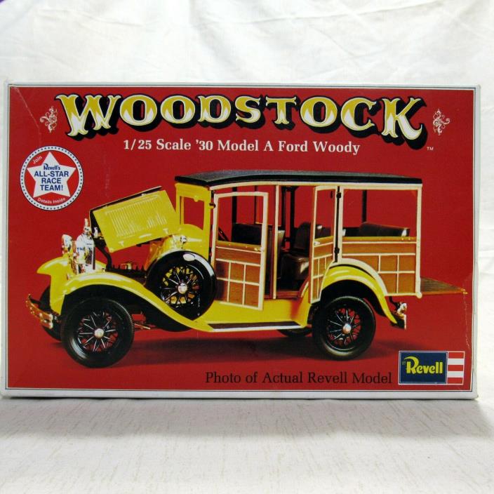 Revell Woodstock '30 Model A Ford Woody 1/25 Scale Kit Ready to Assemble