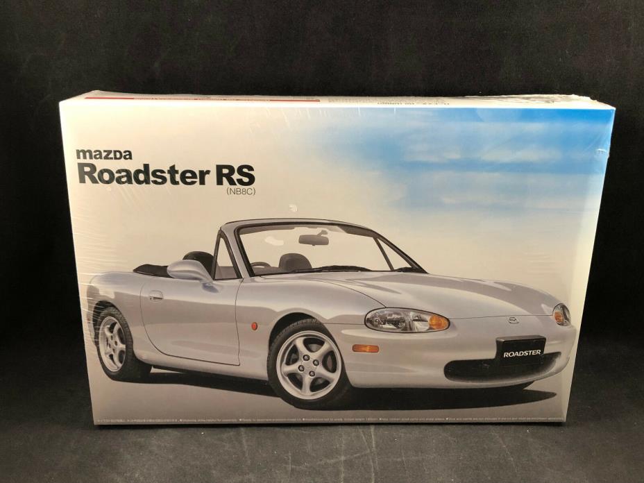 Aoshima Mazda Roadster RS (NB8C) 1:24 Scale Plastic Model Kit 002254 New in Box