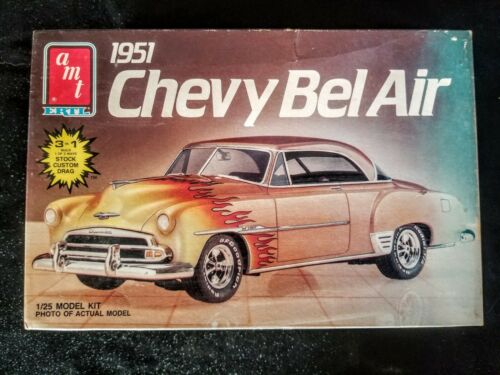1951 Chevy Bel Air. 3 In 1 Kit. 1:25. AMT
