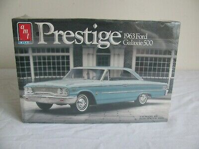 Vintage AMT Ertl Prestige 1/25 scale 1963 Ford Galaxie 500 Model Kit #6501 NOS