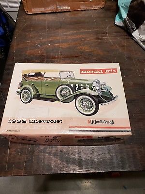 Hubley Metal Model Kit 1932 Chevrolet Mint in Original Box
