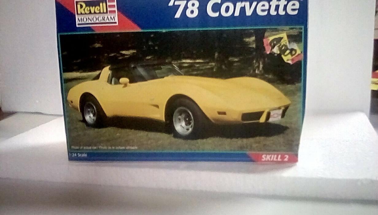 1978 Corvette model car kit