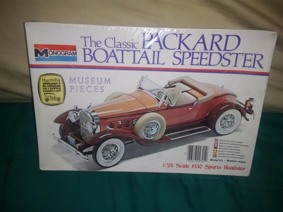 Monogram Classic Packard Boattail Speedster 1/24 scale Model Kit