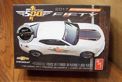 AMT 2017 CHEVROLET CAMARO 'FIFTY' INDY 500 PACE CAR 1/25 SCALE MODEL KIT