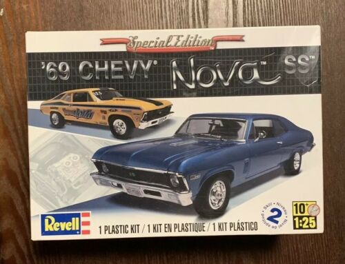 Revell Special Edition '69 Chevy Nova SS plastic kit 1:25 scale model