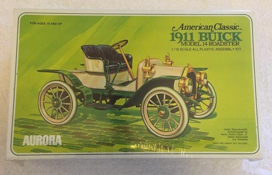 Aurora  1/16 scale American Classic 1911 Buick Model 14 Roadster rare kit
