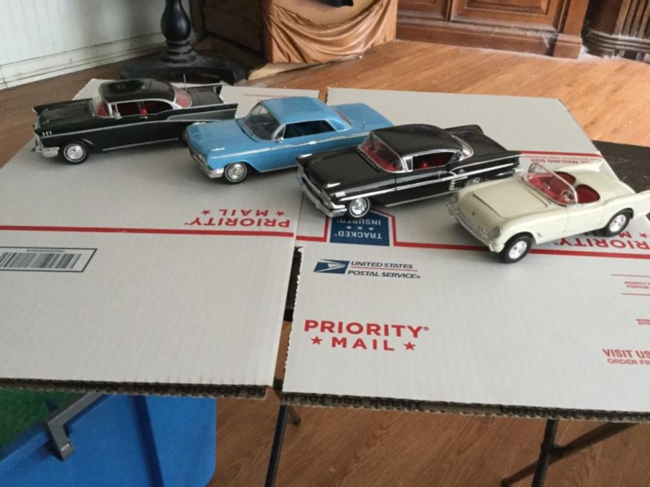 Lot of 4 Plastic Built Models lot B jo Han? AMT?