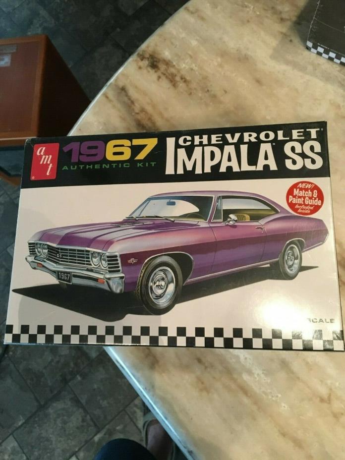 AMT /25 1967 Chevrolet Impala SS Authentic Model Kit NIB