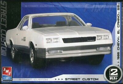 AMT ERTL 1:25 1986 Chevy El Camino SS Plastic Model Kit #38588U
