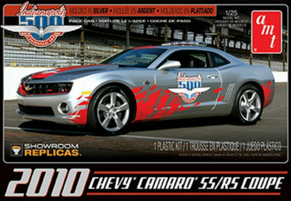 AMT 2010 Chevy Camaro RS/SS '09 Indy 500 Pace Car 1/25 model car kit new 893