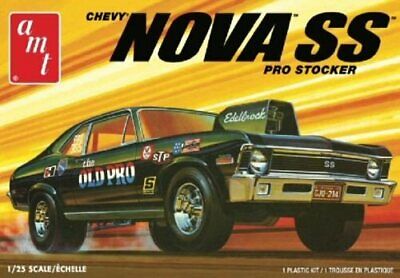 1972 Chevy Nova SS Pro Stocker 1/25 scale skill 2 AMT plastic model kit#1142