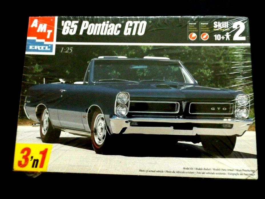 Model Kit 1965 Pontiac GTO 3n1 Kit AMT 1:25
