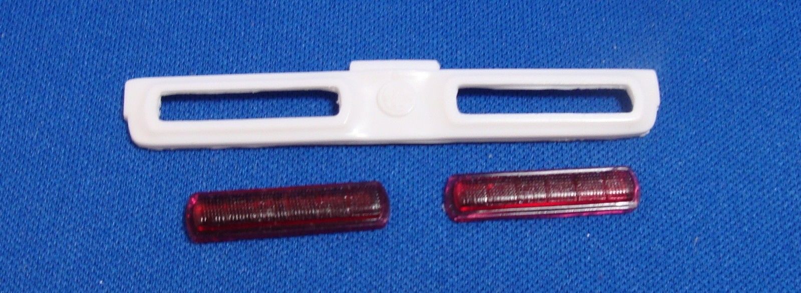 Resin 1968  AMT Shelby Mustang Tail Panel & CLEAR RED taillights Missing Link