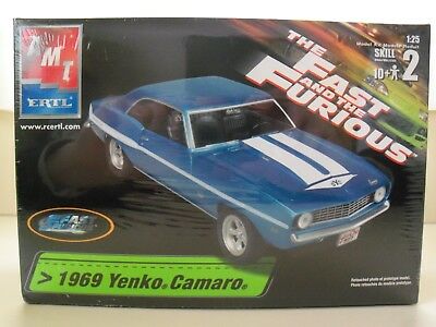 AMT / ERTL - THE FAST AND THE FURIOUS - 1969 CHEVY YENKO CAMARO -  MODEL KIT
