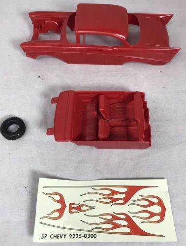 Decals for Model  #2225 Monogram '57 Chevy Hardtop 2 Body Parts 1 Tire